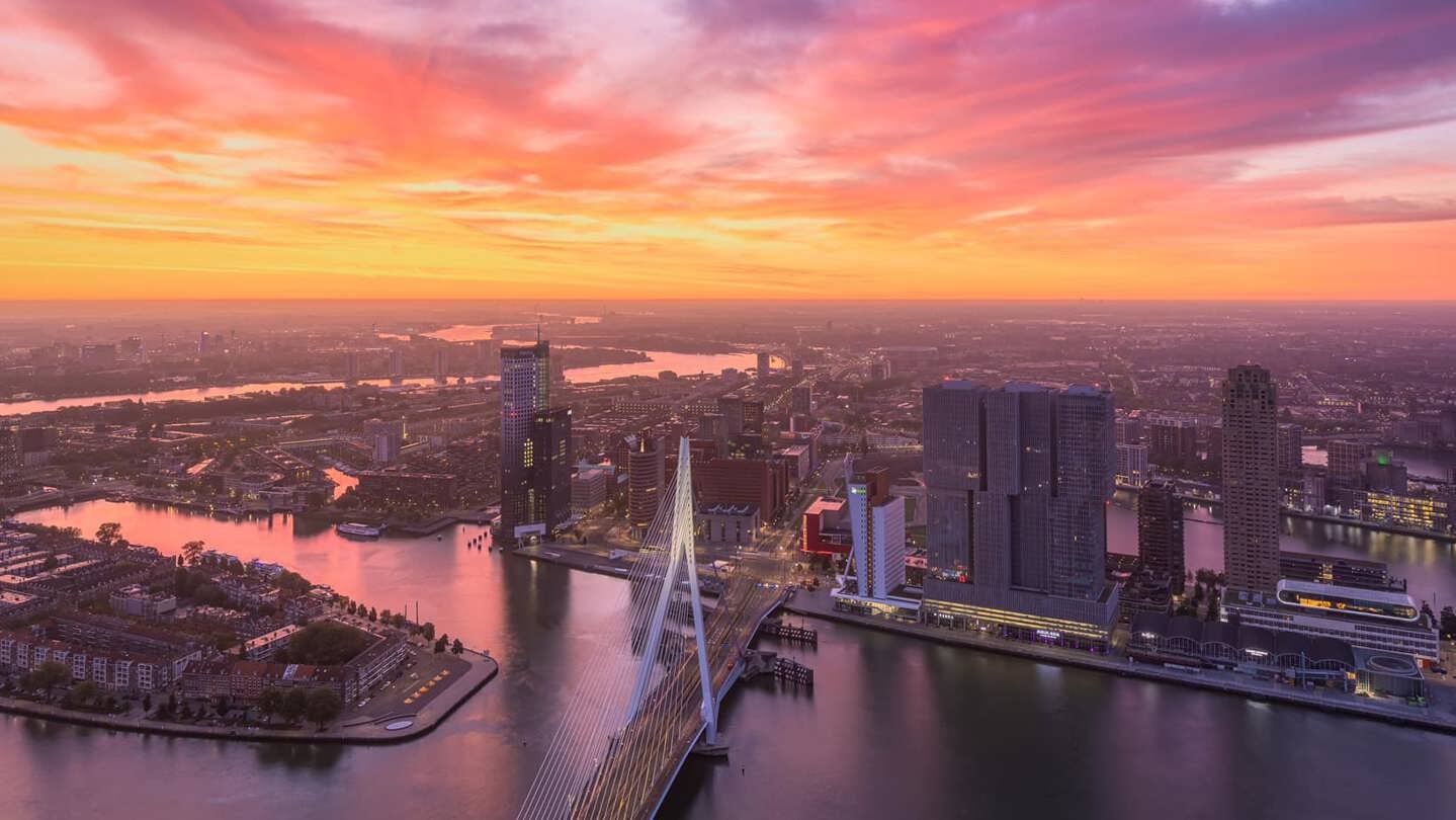 Rotterdam skyline