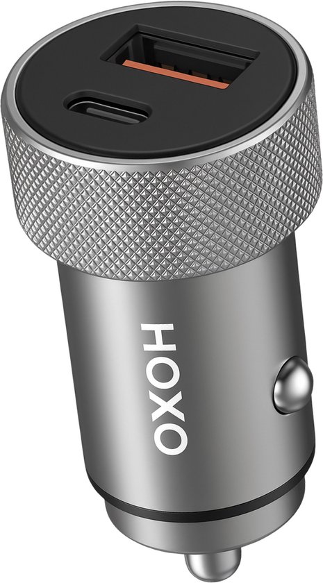 Mini Autolader 38W - USB C & USB A - Snellader met Power Delivery en Smart Chip - Sigarettenaansteker Oplader