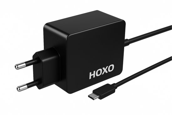 USB-C 65W GaN Universele Laptop Oplader - 1.8 Meter - USB C Adapter - Voedingsadapter voor Laptop - Snellader - Geschikt voor Smartphones, Tablets