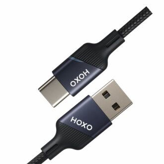 USB C Kabel 20W - USB C naar USB A - 1 Meter - USB Kabel - Gevlochten - Snellader & Dataoverdracht