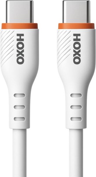 USB C Kabel 60W - USB C naar USB C - 1 Meter Kabel - 5A Snellader - Opladen & Synchroniseren - Snellaad Kabel