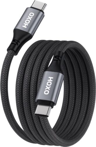 USB C Kabel 27W - Geschikt voor Lightning naar USB C - USB kabel Magnetische Oprolbaar - 1 Meter - Snellader - Fast Charging